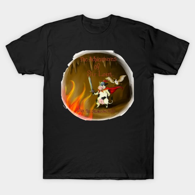 When the Steaks are High T-Shirt by TheSledMeister